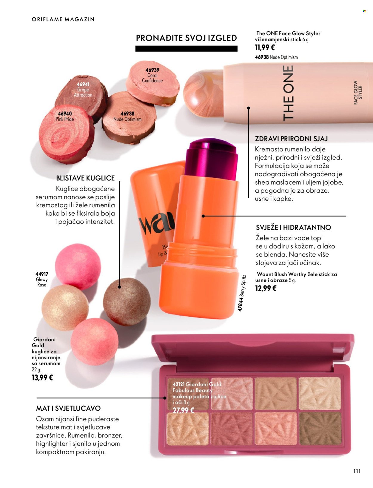 ORIFLAME katalog - VAŠA KOŽA napunjena energijom