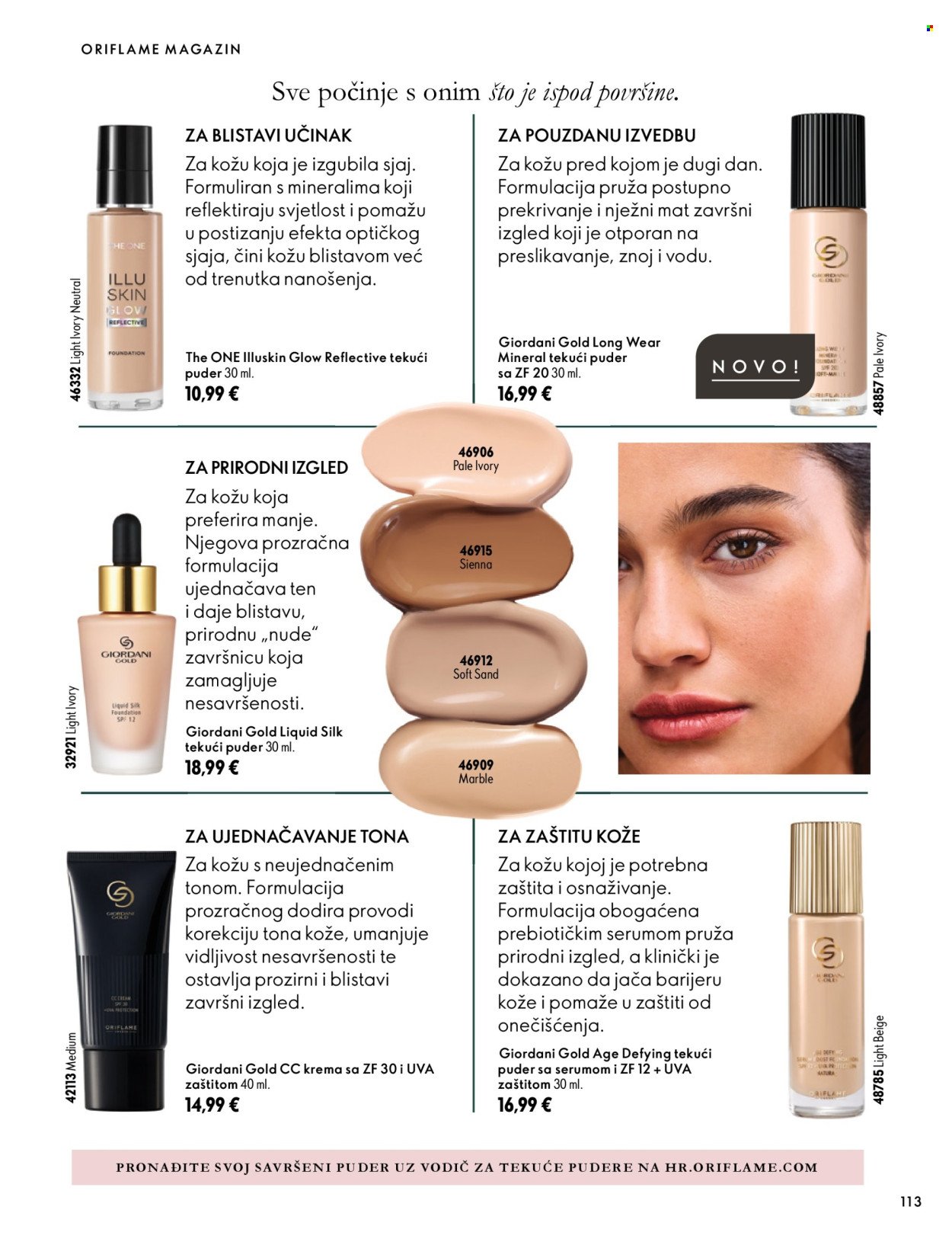 ORIFLAME katalog - VAŠA KOŽA napunjena energijom