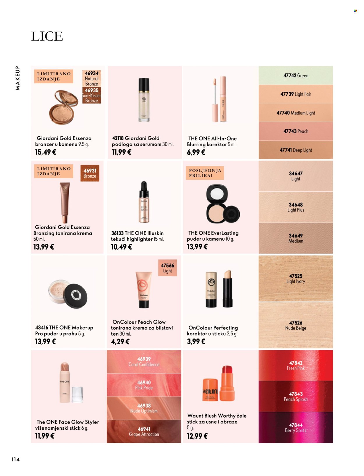 ORIFLAME katalog - VAŠA KOŽA napunjena energijom
