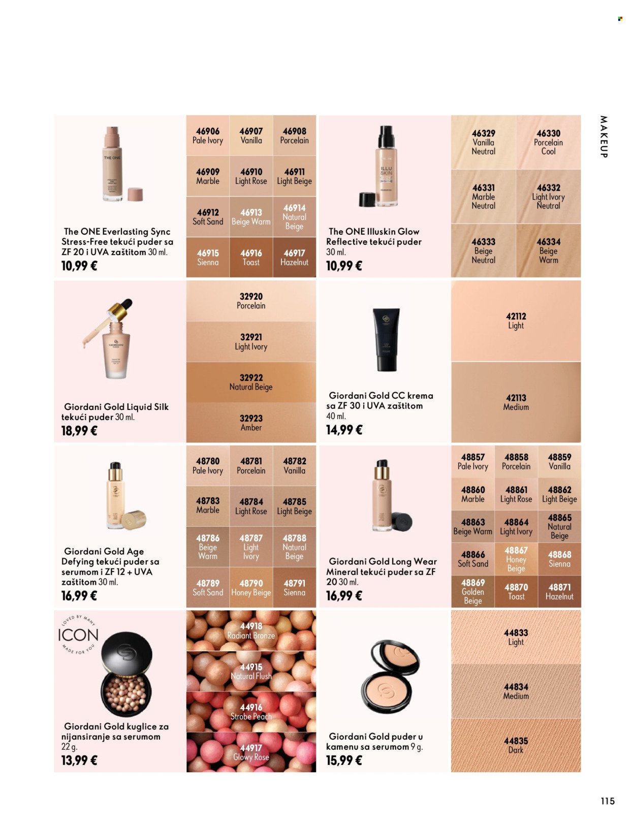 ORIFLAME katalog - VAŠA KOŽA napunjena energijom