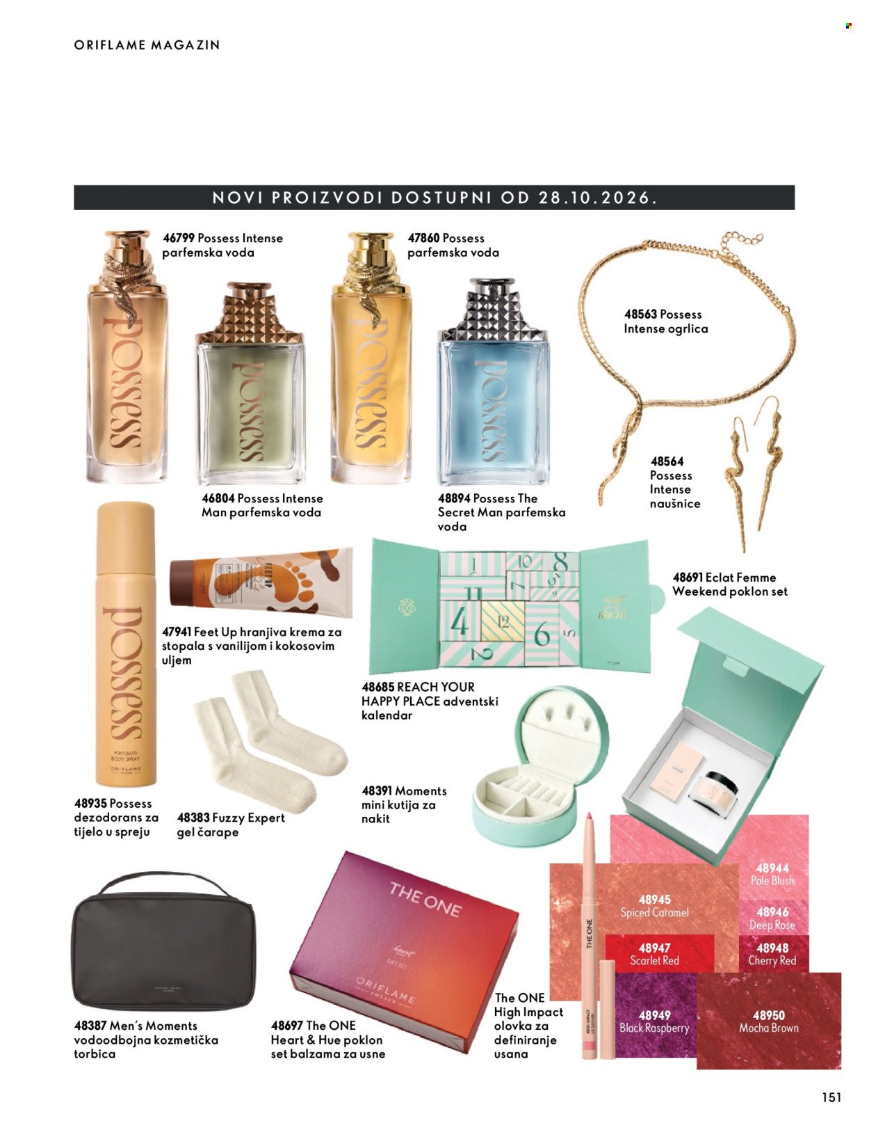 ORIFLAME katalog - VAŠA KOŽA napunjena energijom