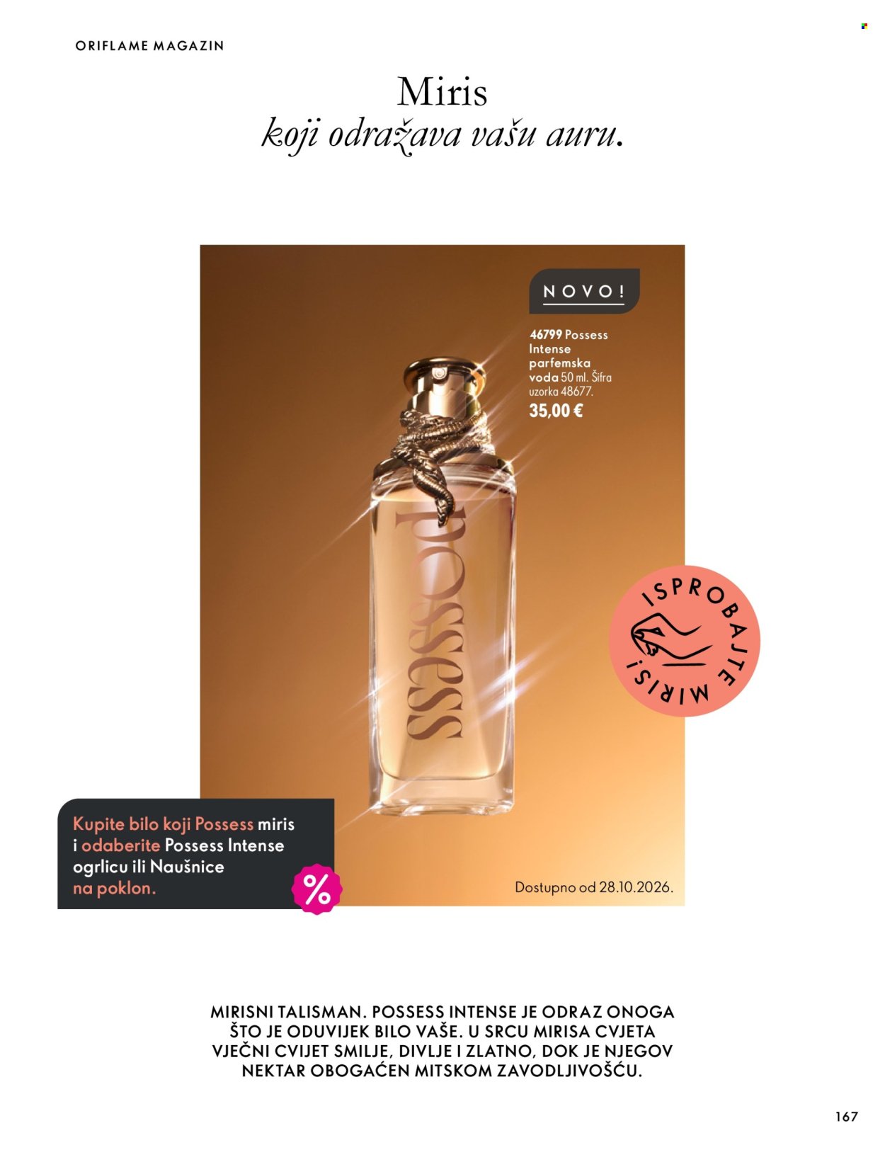 ORIFLAME katalog - VAŠA KOŽA napunjena energijom