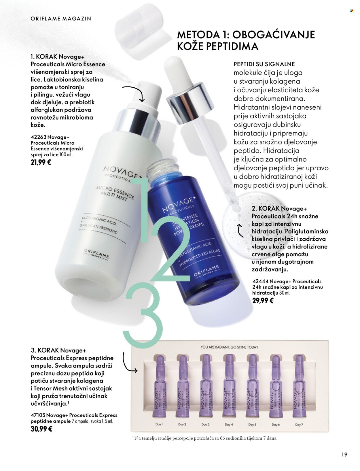 ORIFLAME katalog - VAŠA KOŽA napunjena energijom