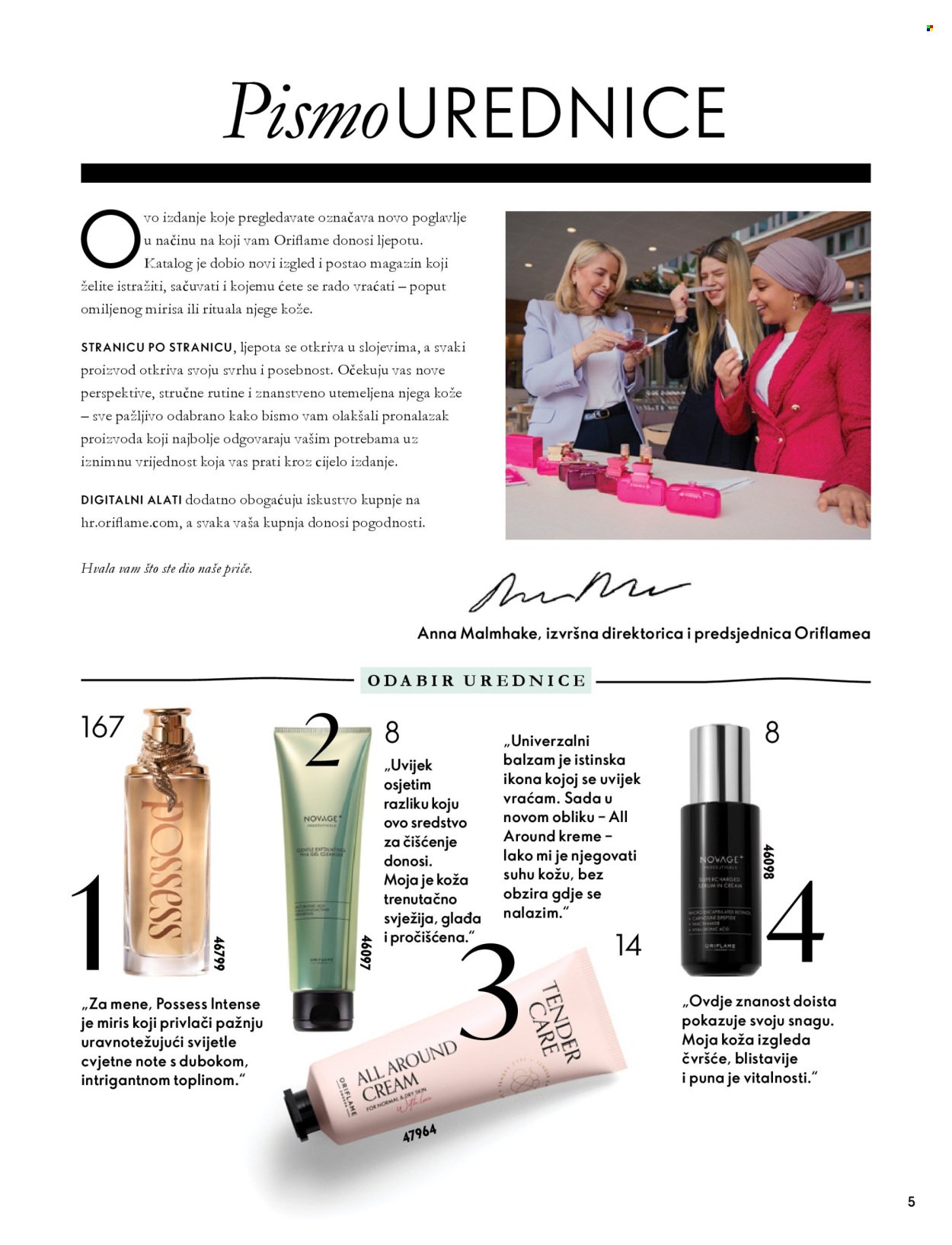 ORIFLAME katalog - VAŠA KOŽA napunjena energijom