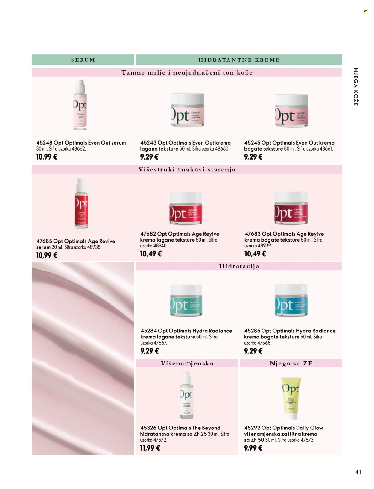 ORIFLAME katalog - VAŠA KOŽA napunjena energijom