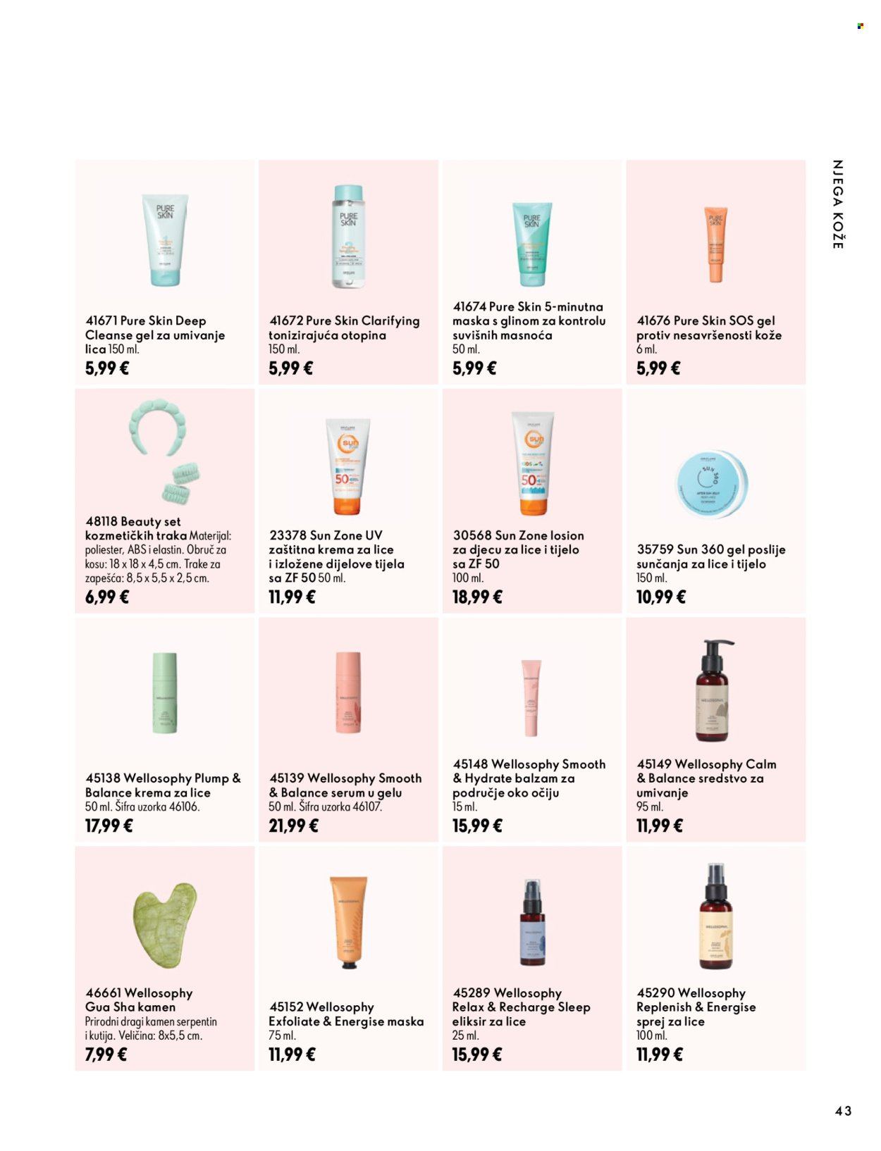 ORIFLAME katalog - VAŠA KOŽA napunjena energijom
