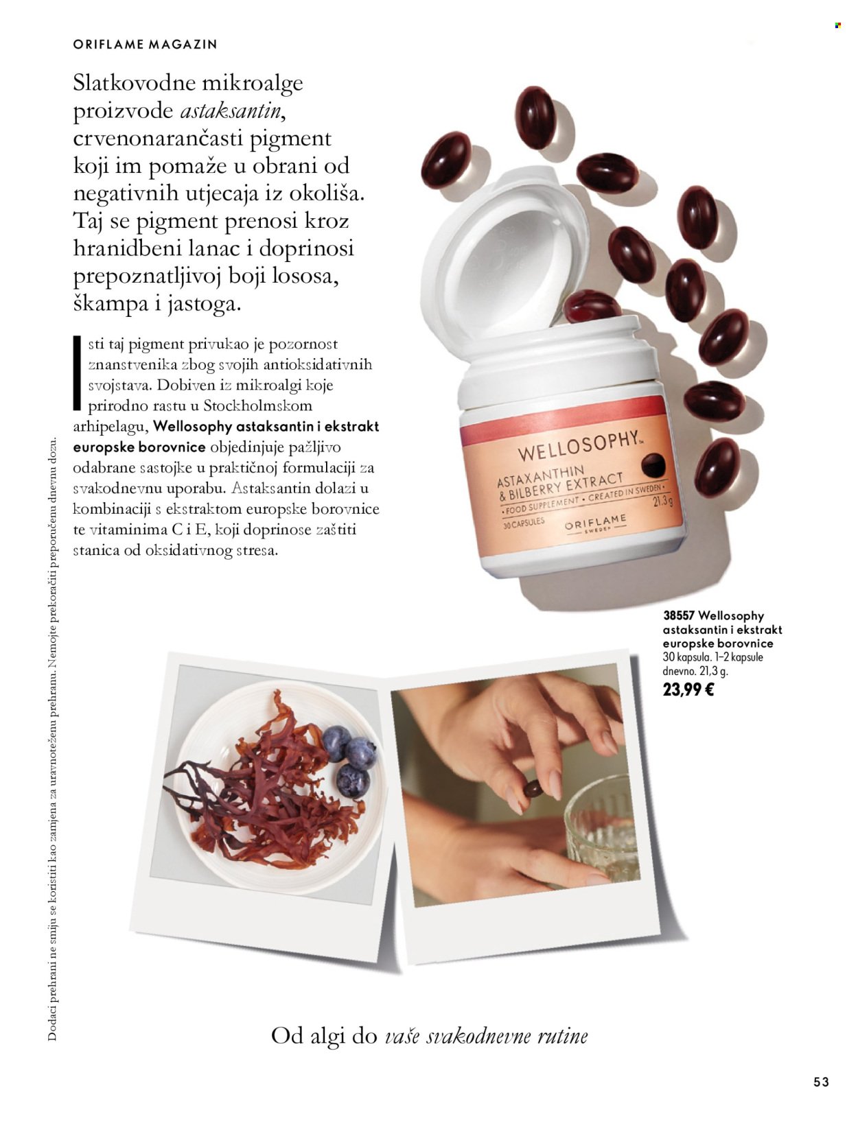 ORIFLAME katalog - VAŠA KOŽA napunjena energijom