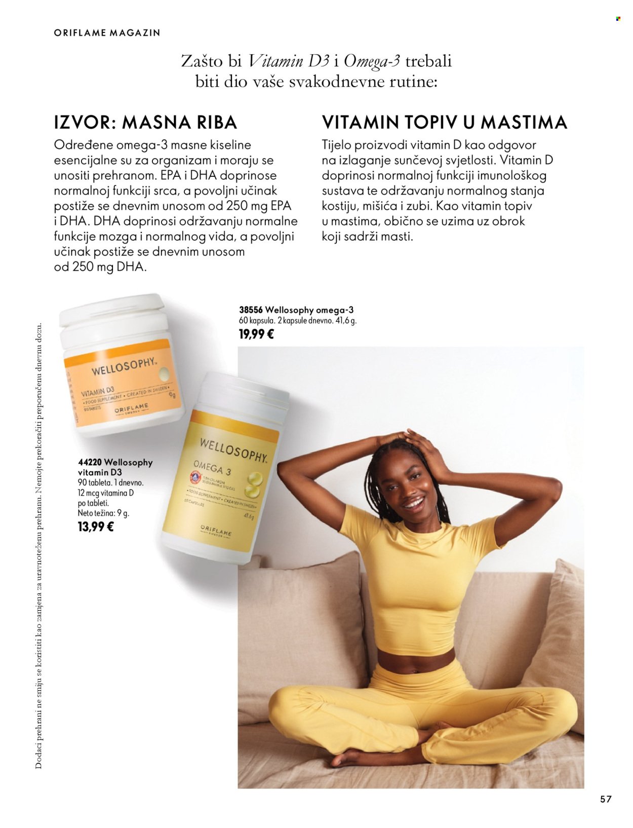 ORIFLAME katalog - VAŠA KOŽA napunjena energijom