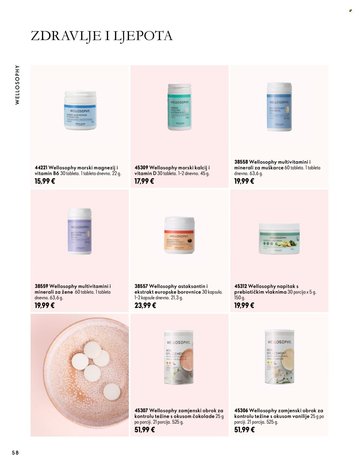 ORIFLAME katalog - VAŠA KOŽA napunjena energijom