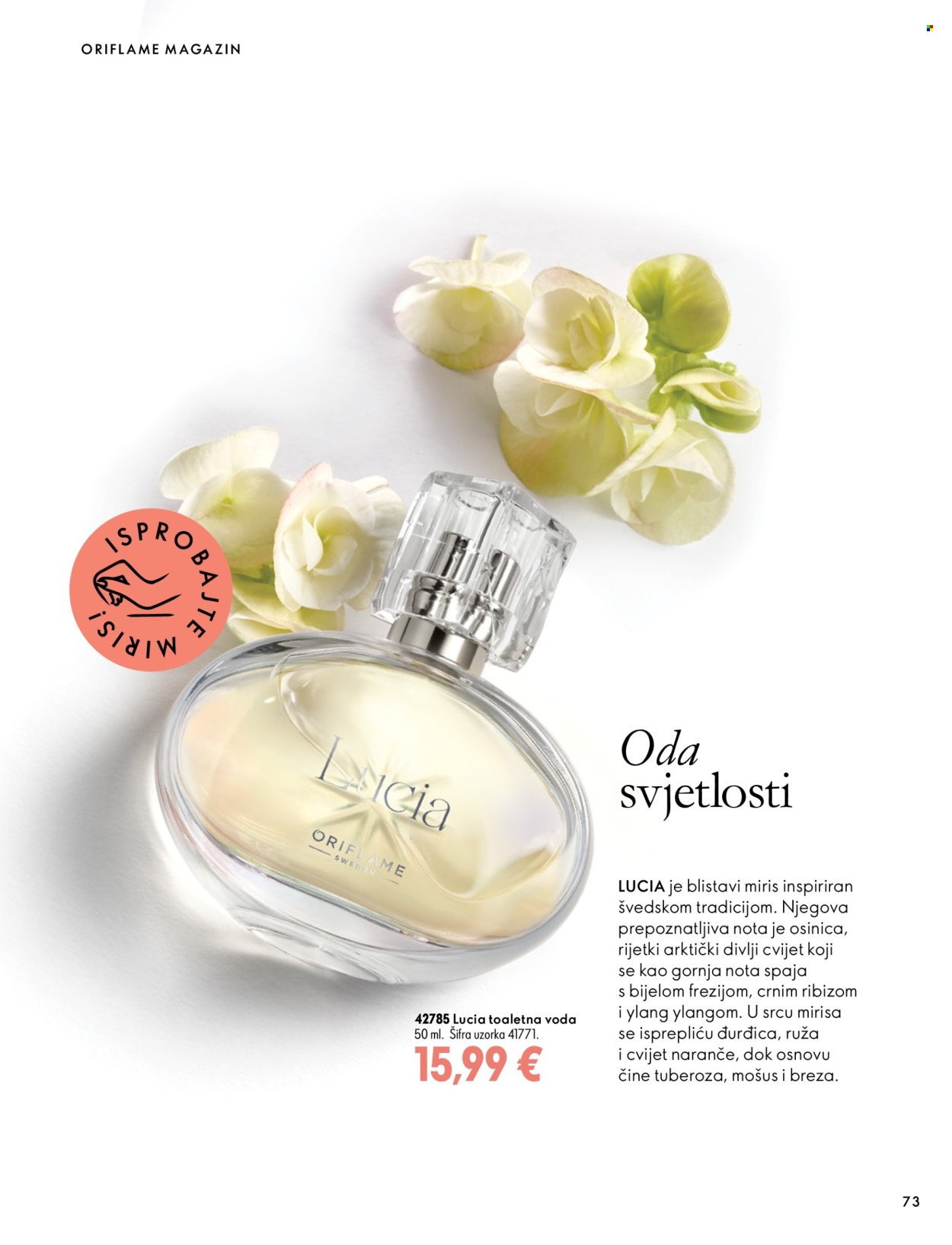 ORIFLAME katalog - VAŠA KOŽA napunjena energijom