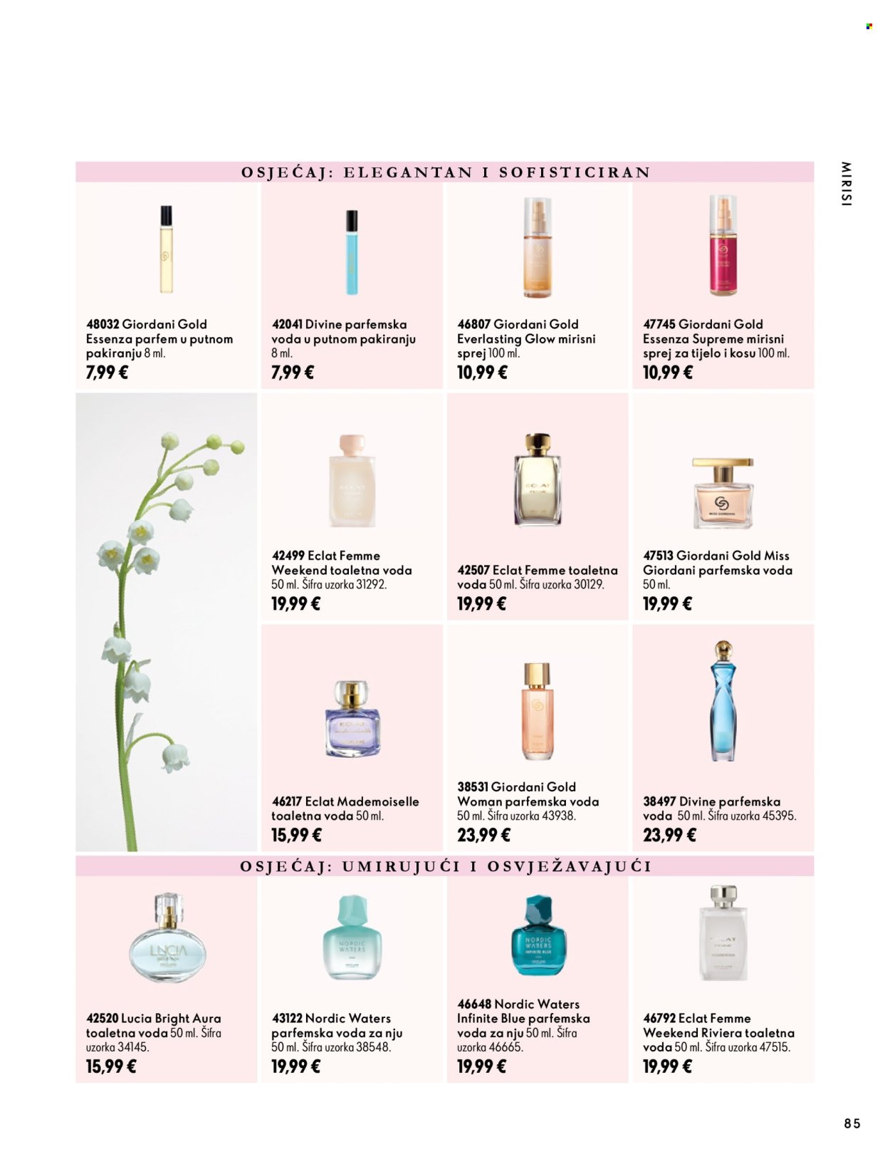 ORIFLAME katalog - VAŠA KOŽA napunjena energijom