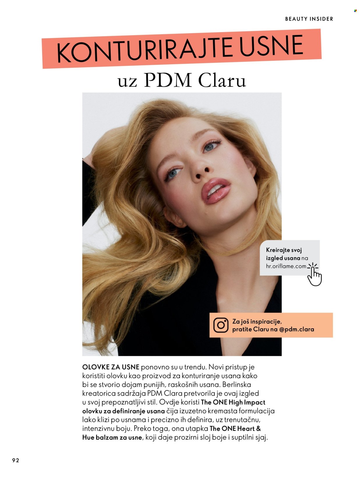 ORIFLAME katalog - VAŠA KOŽA napunjena energijom