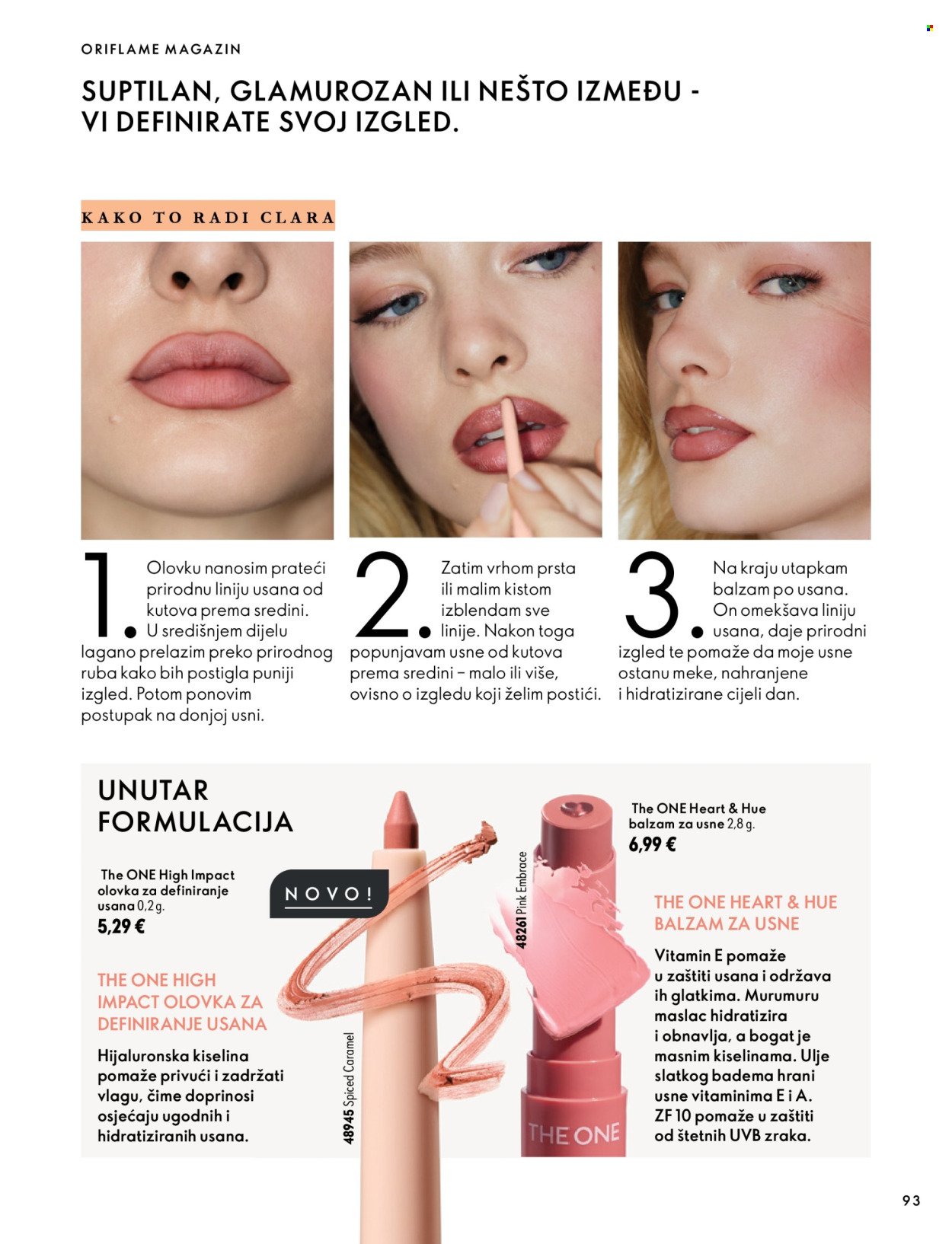 ORIFLAME katalog - VAŠA KOŽA napunjena energijom