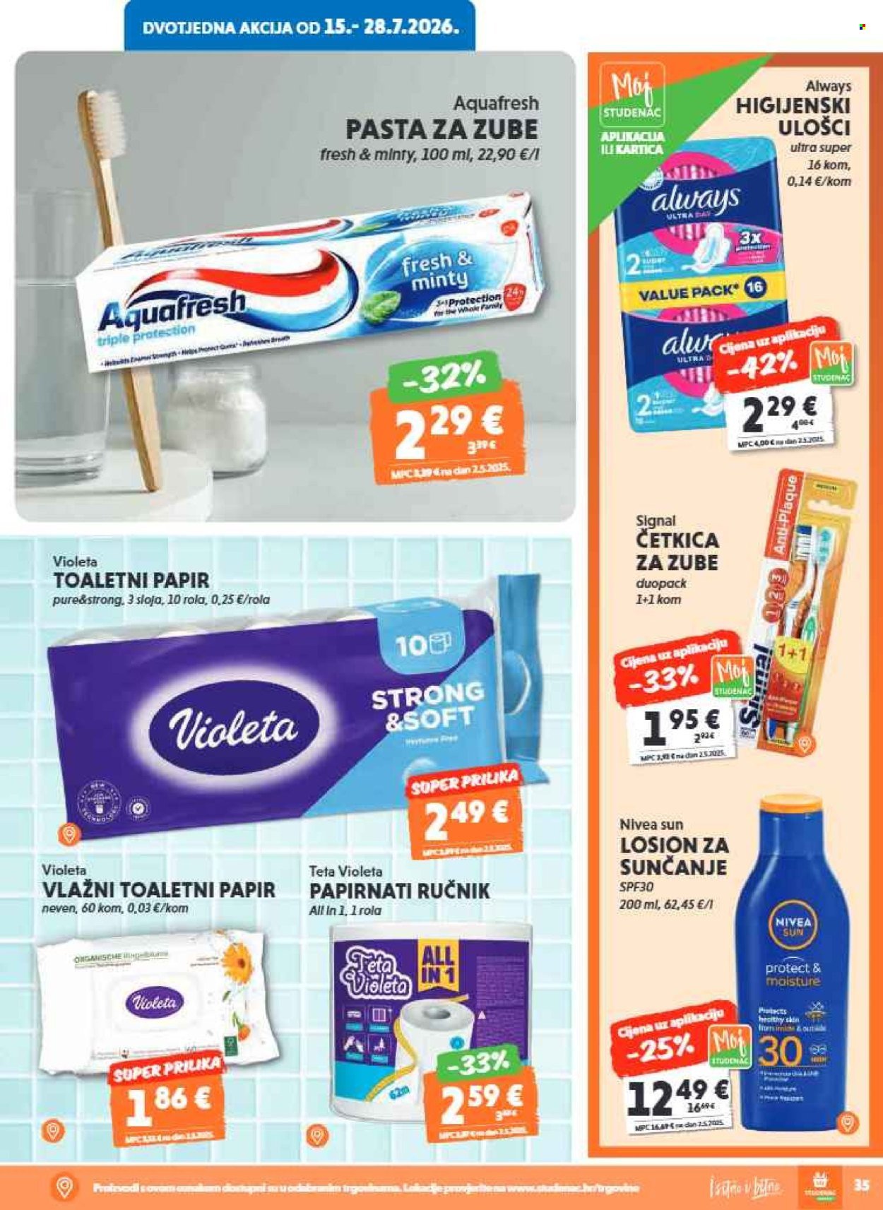 STUDENAC katalog - Od srijede 15.07.2026.