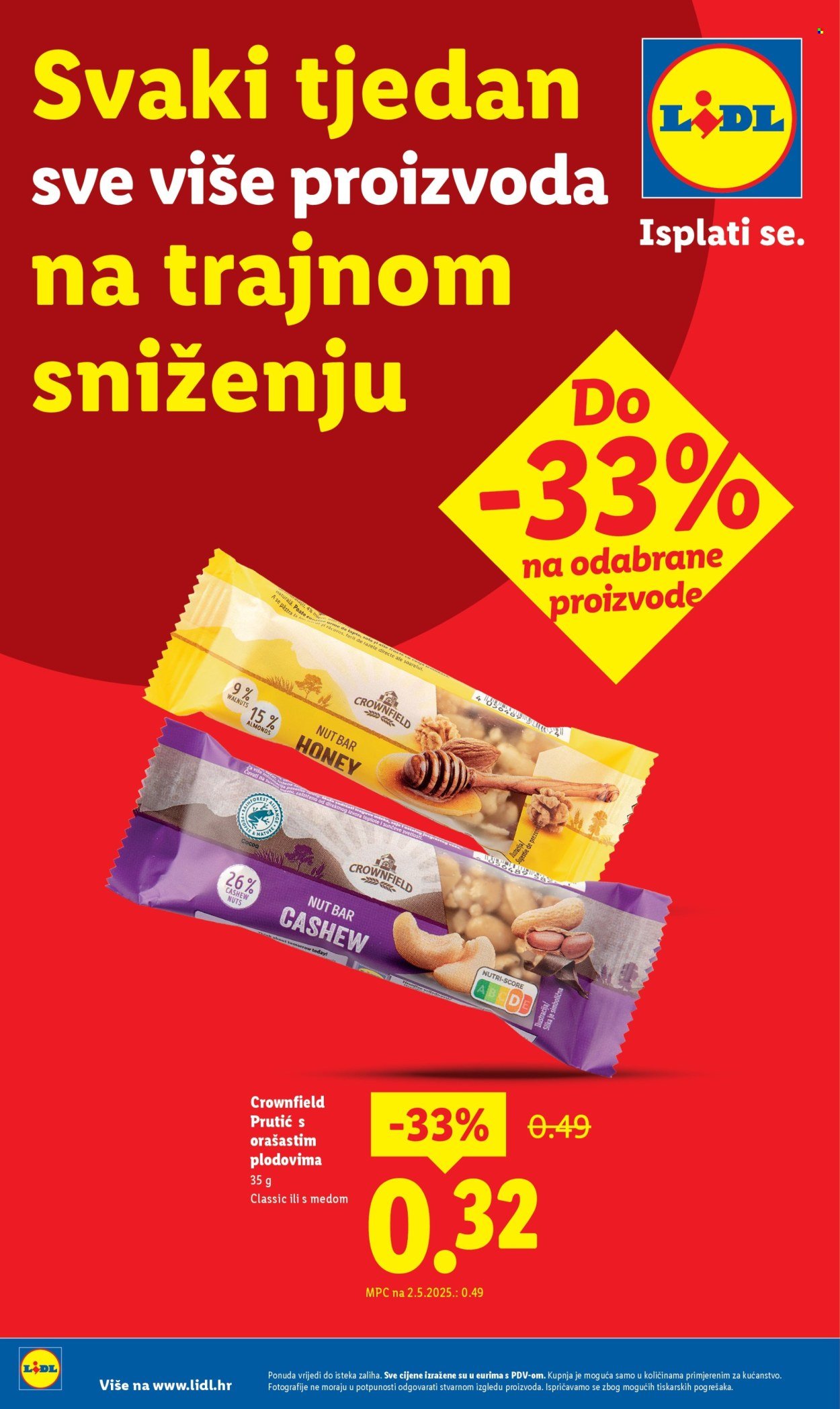 LIDL katalog - Nastavljamo trajno snižavati cijene