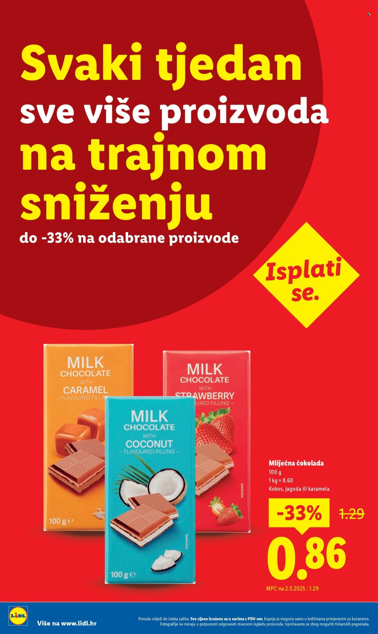 LIDL katalog - Nastavljamo trajno snižavati cijene