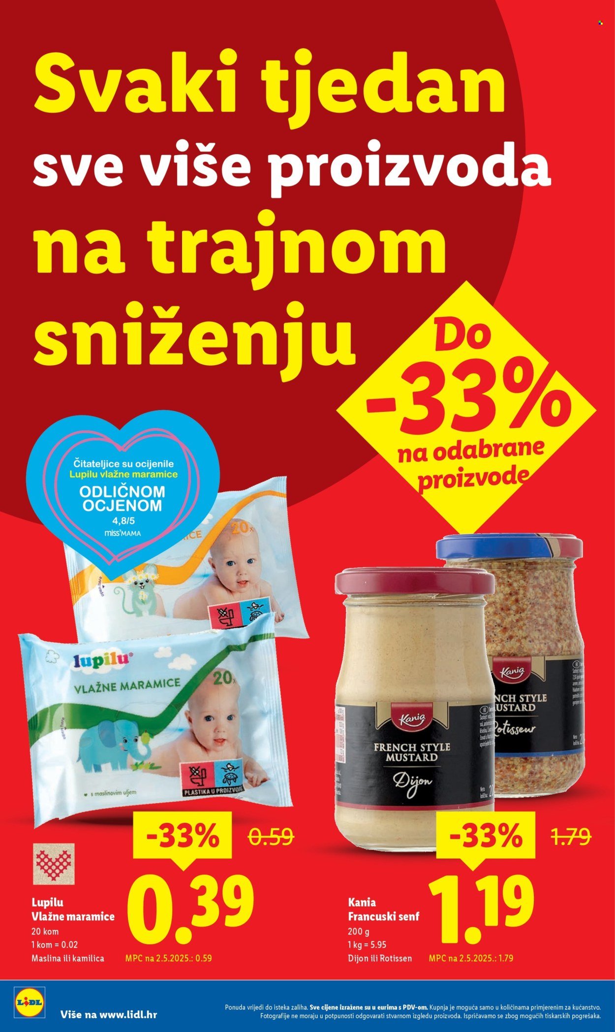 LIDL katalog - Nastavljamo trajno snižavati cijene