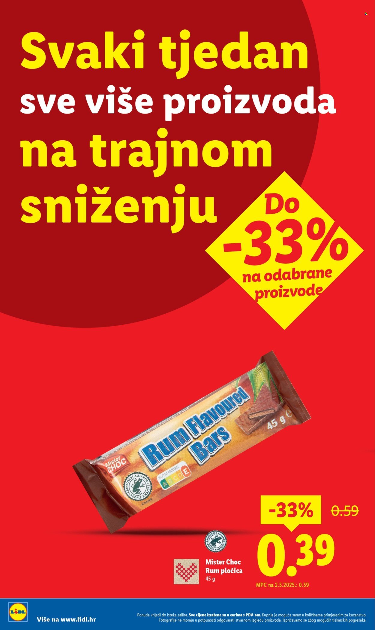 LIDL katalog - Nastavljamo trajno snižavati cijene