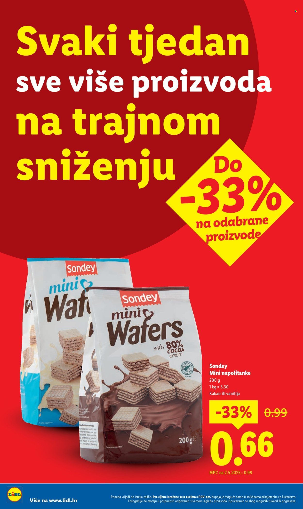 LIDL katalog - Nastavljamo trajno snižavati cijene