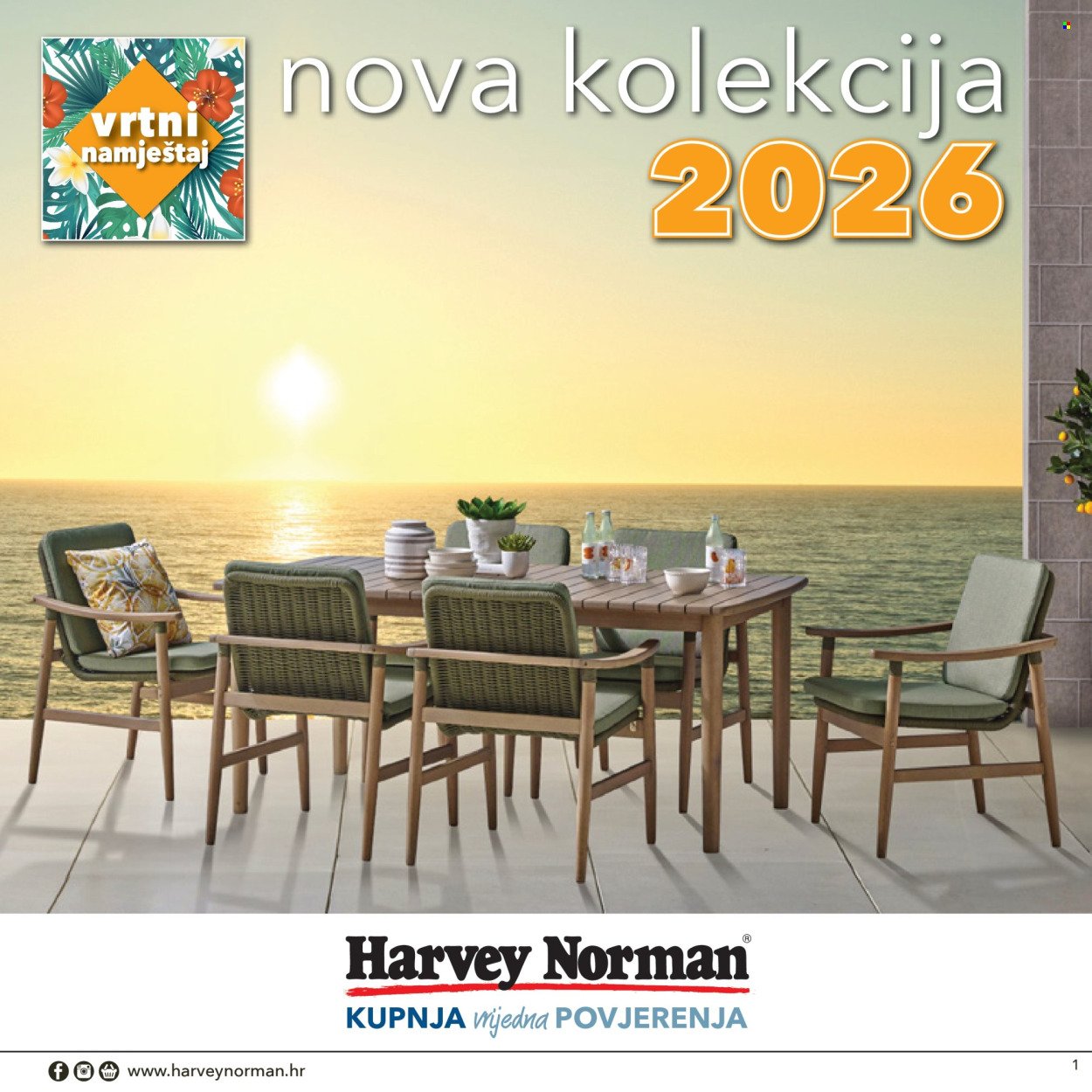 HARVEY NORMAN katalog - vrtni namještaj