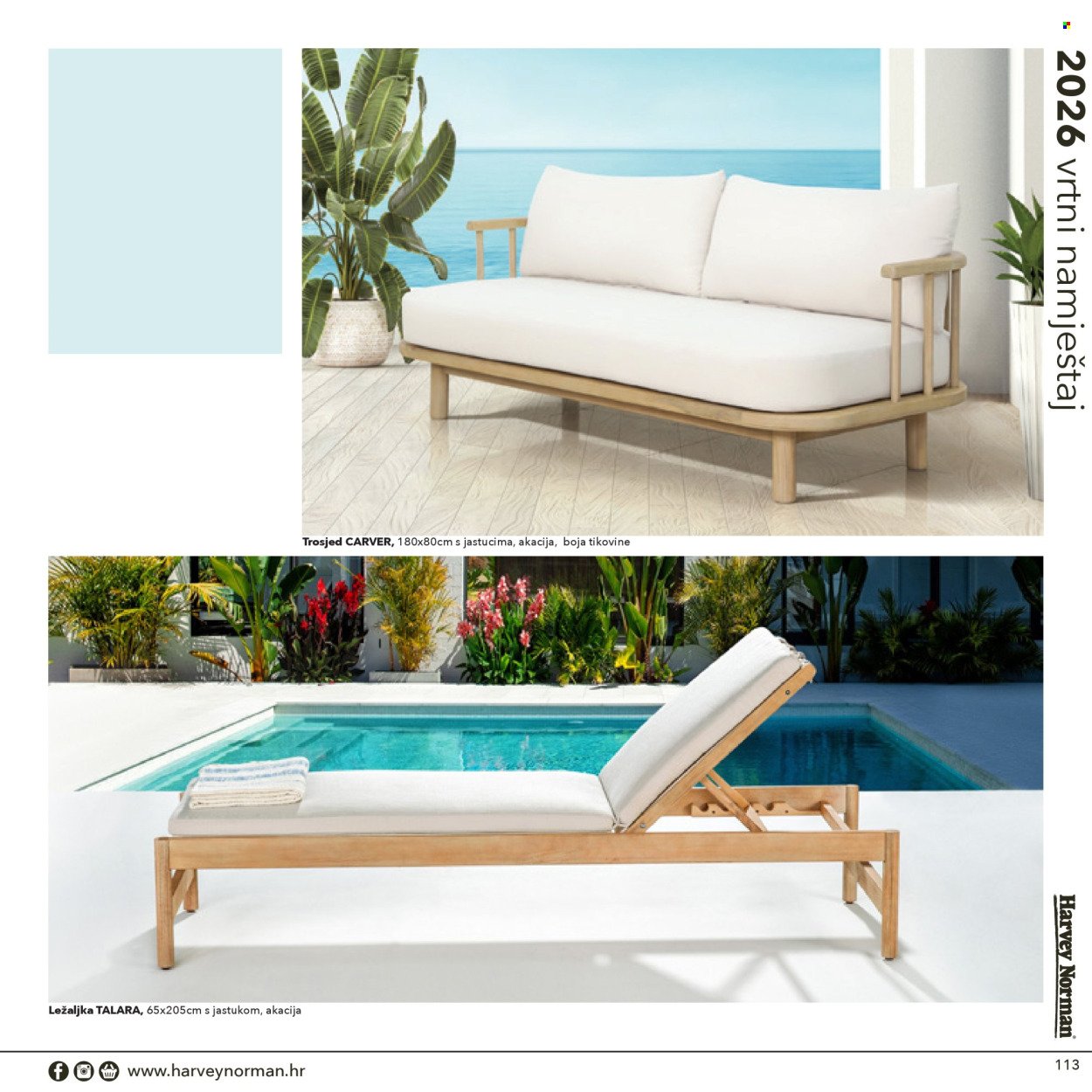 HARVEY NORMAN katalog - vrtni namještaj