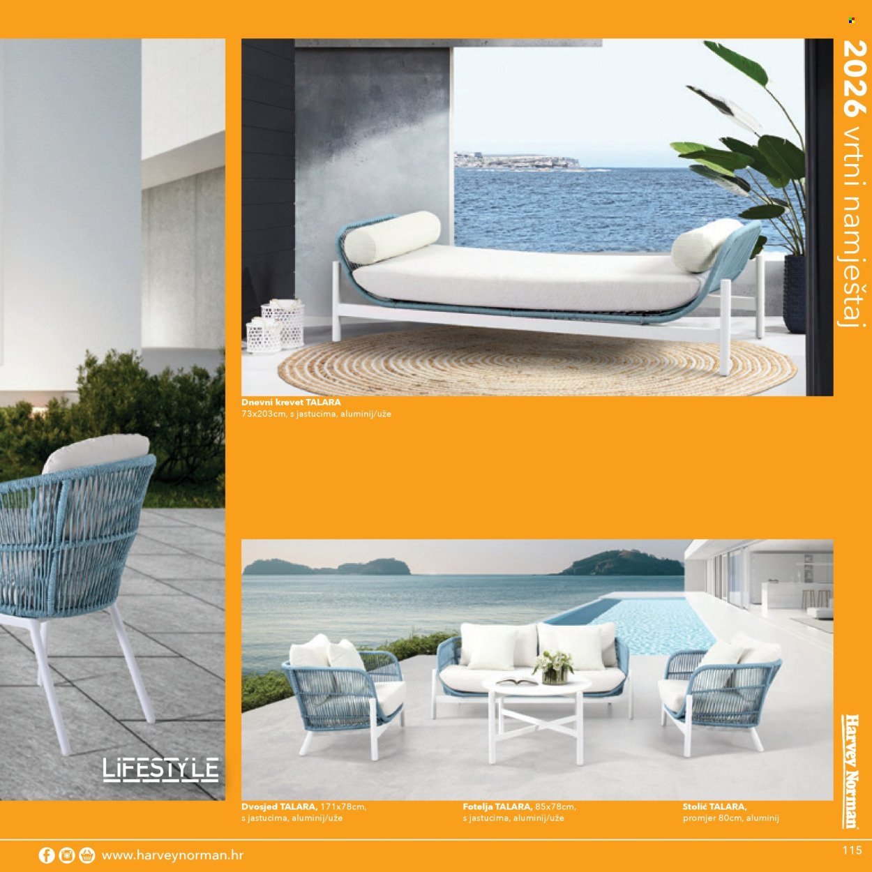 HARVEY NORMAN katalog - vrtni namještaj