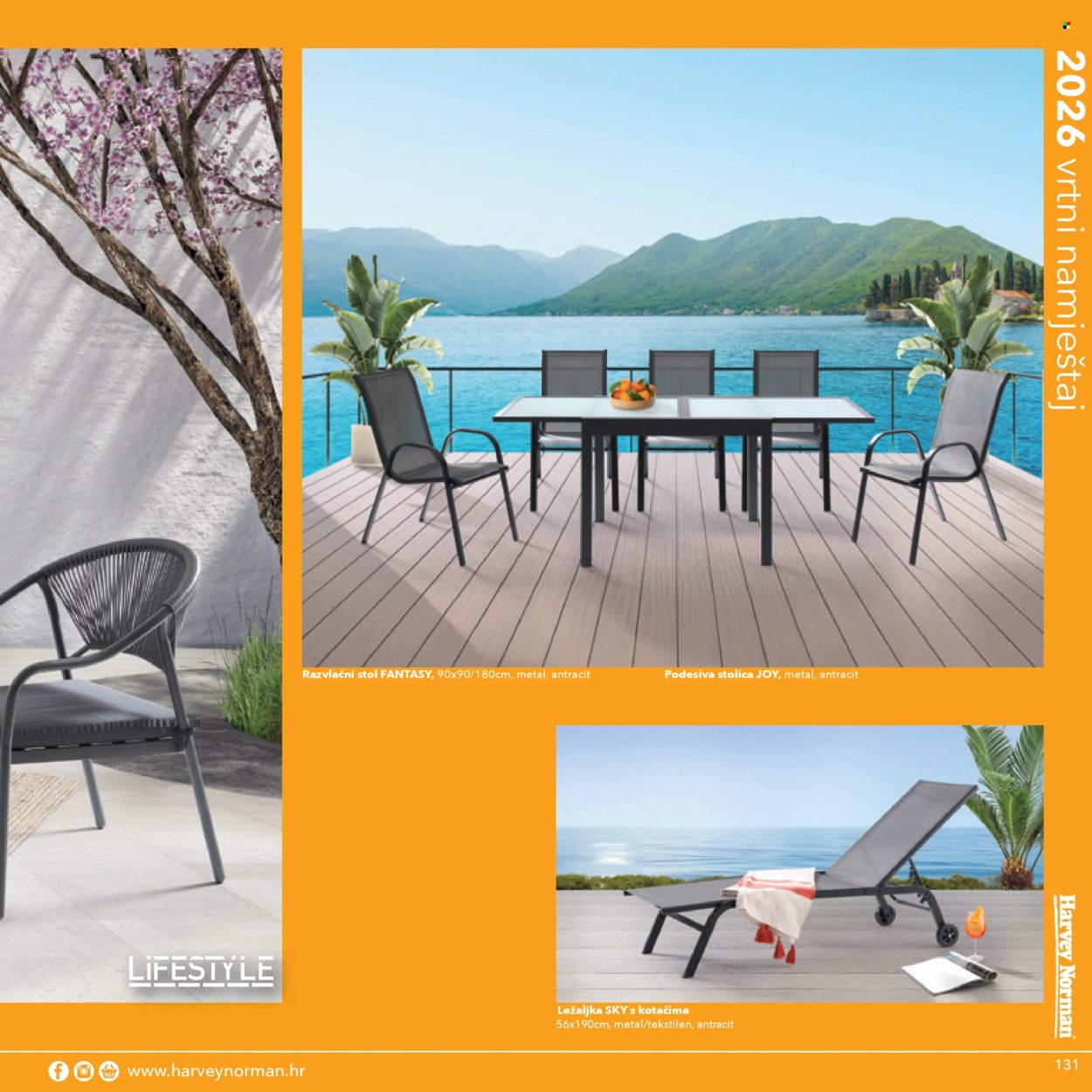 HARVEY NORMAN katalog - vrtni namještaj