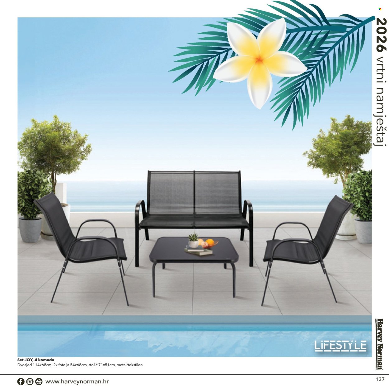 HARVEY NORMAN katalog - vrtni namještaj