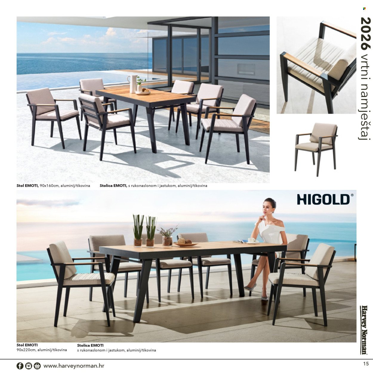 HARVEY NORMAN katalog - vrtni namještaj