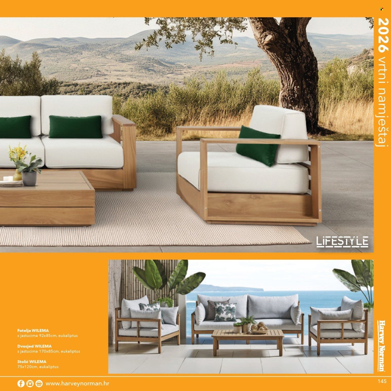 HARVEY NORMAN katalog - vrtni namještaj