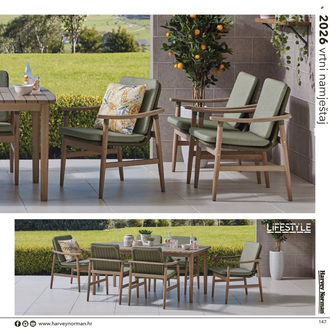 HARVEY NORMAN katalog - vrtni namještaj