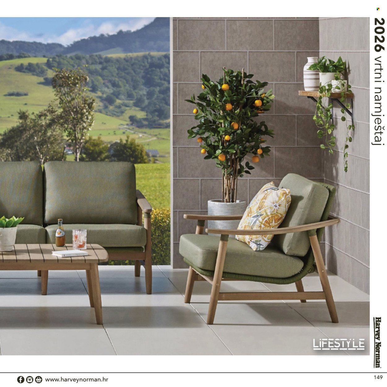 HARVEY NORMAN katalog - vrtni namještaj