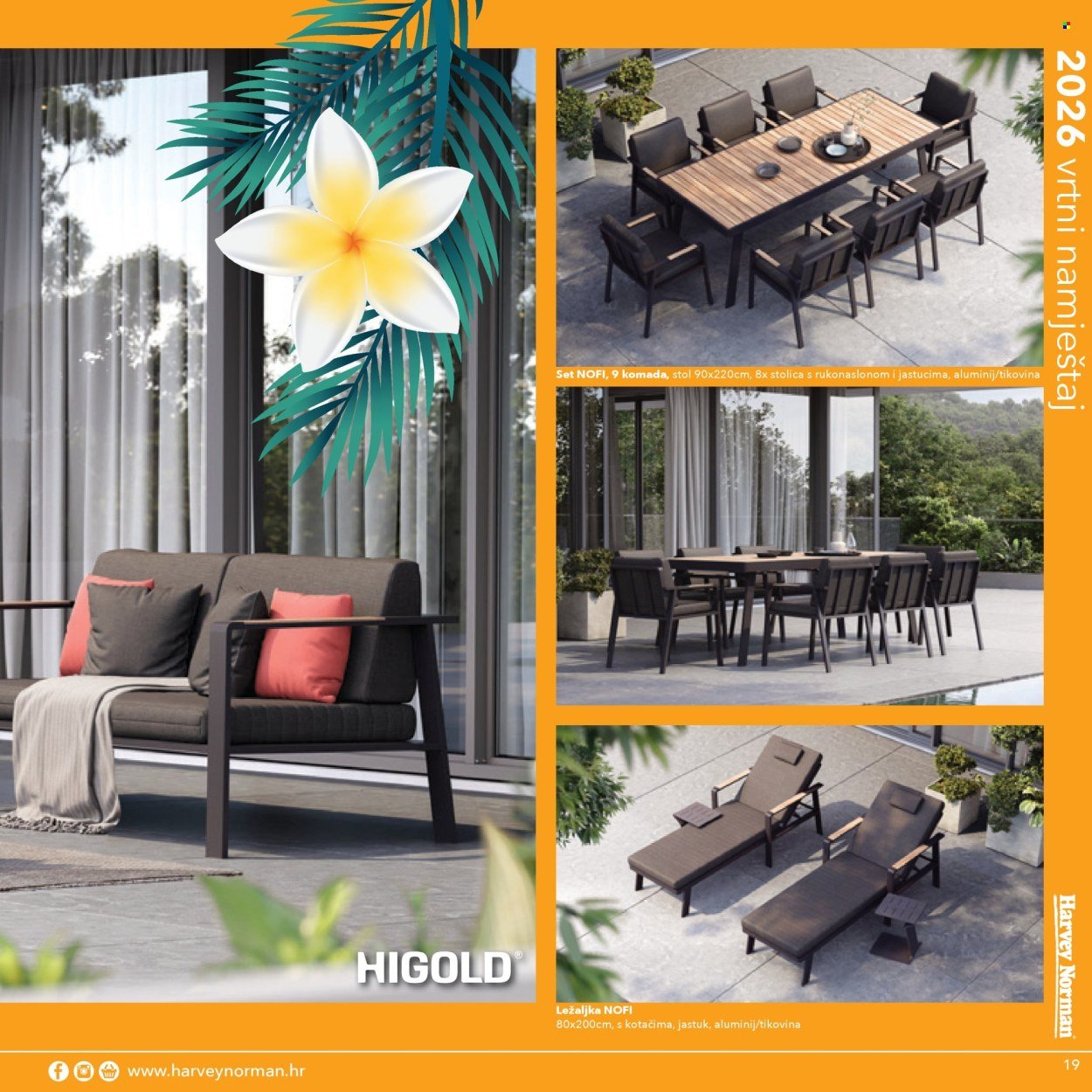 HARVEY NORMAN katalog - vrtni namještaj
