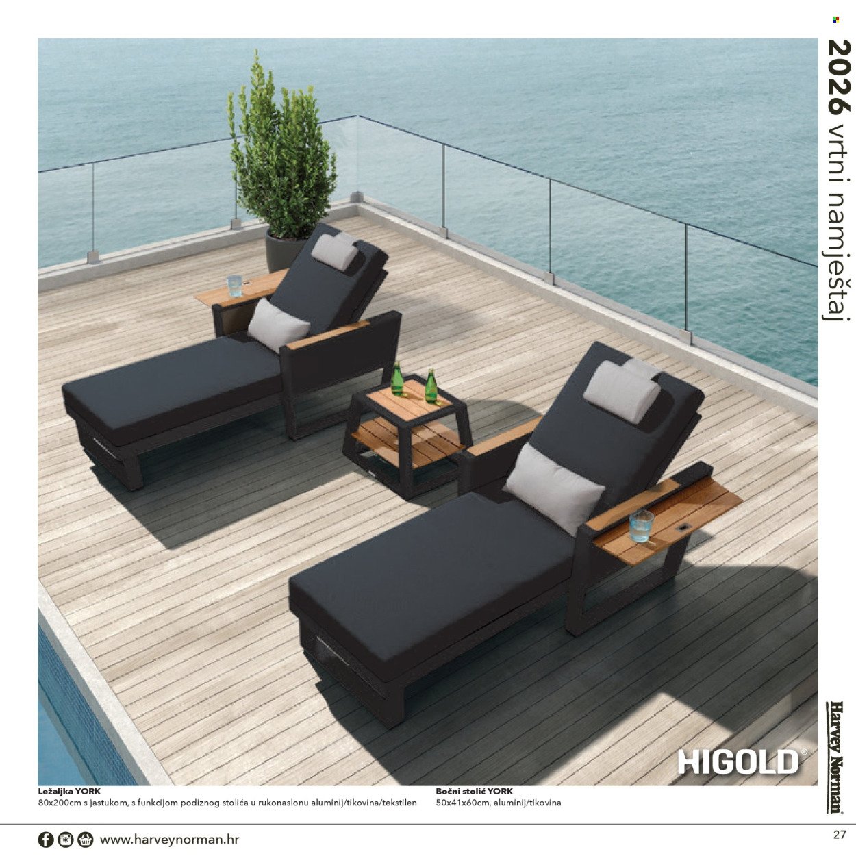 HARVEY NORMAN katalog - vrtni namještaj