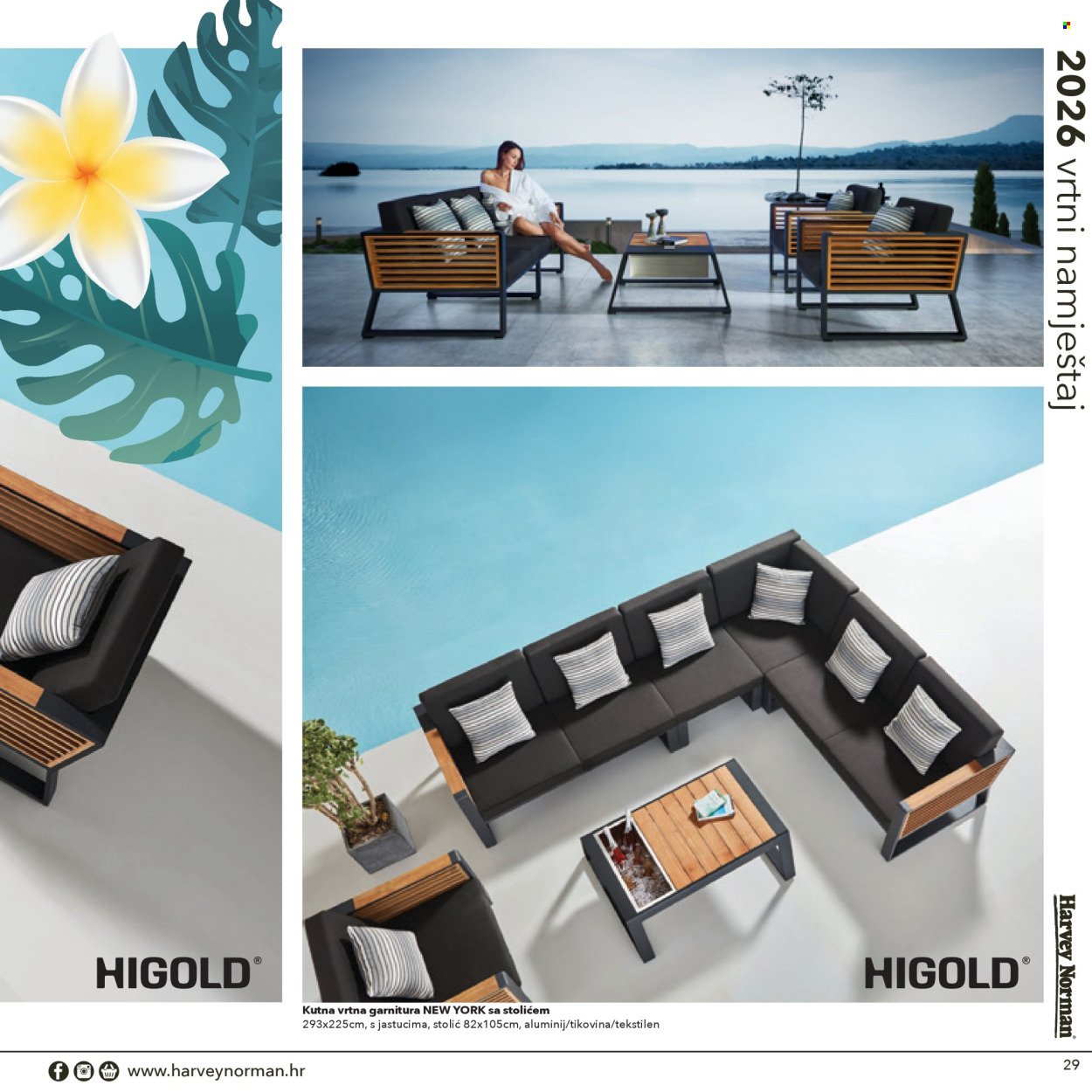 HARVEY NORMAN katalog - vrtni namještaj