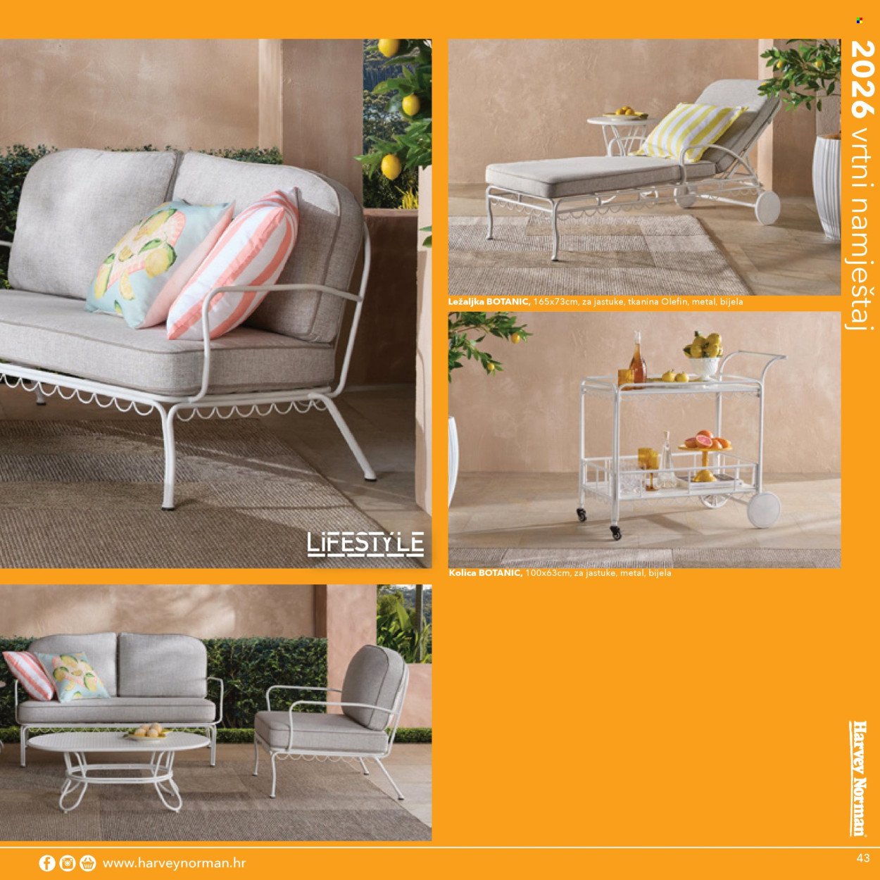 HARVEY NORMAN katalog - vrtni namještaj