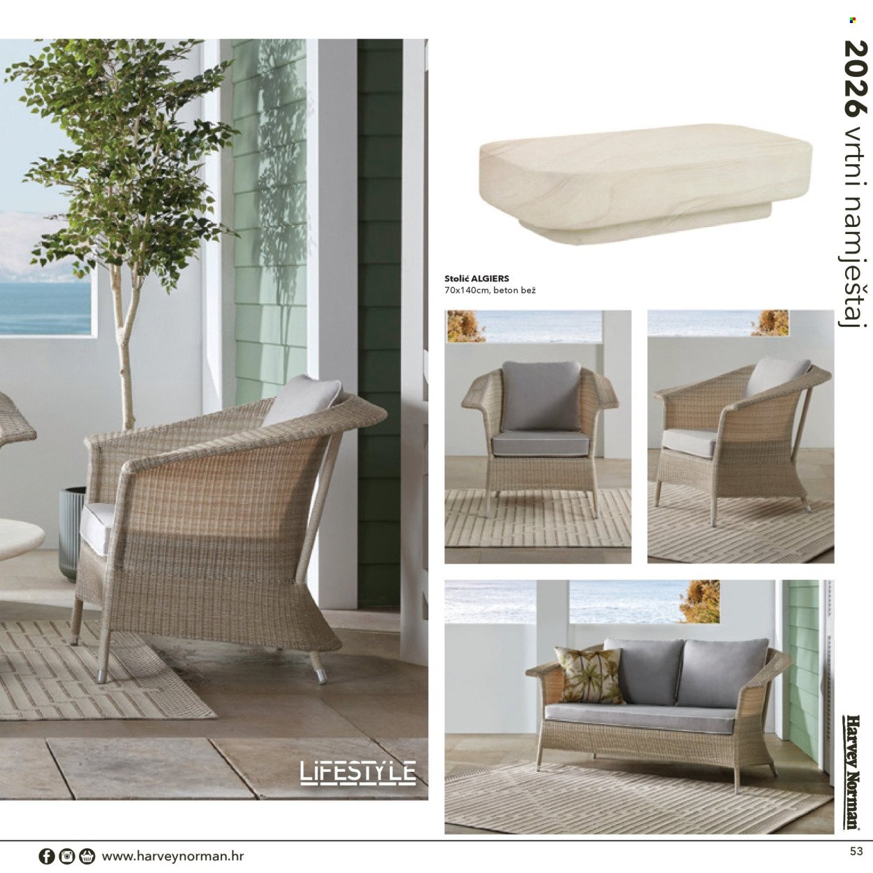 HARVEY NORMAN katalog - vrtni namještaj