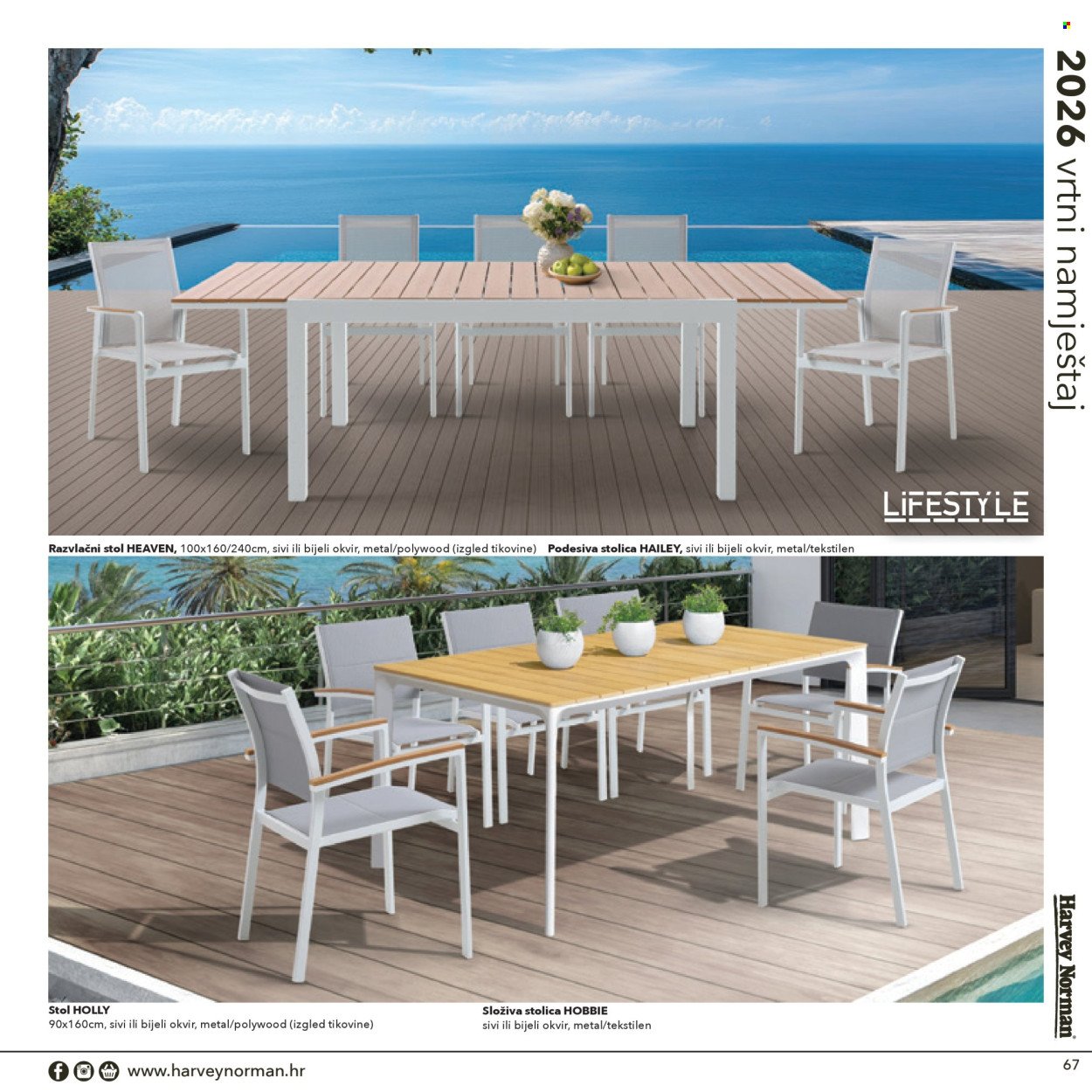 HARVEY NORMAN katalog - vrtni namještaj