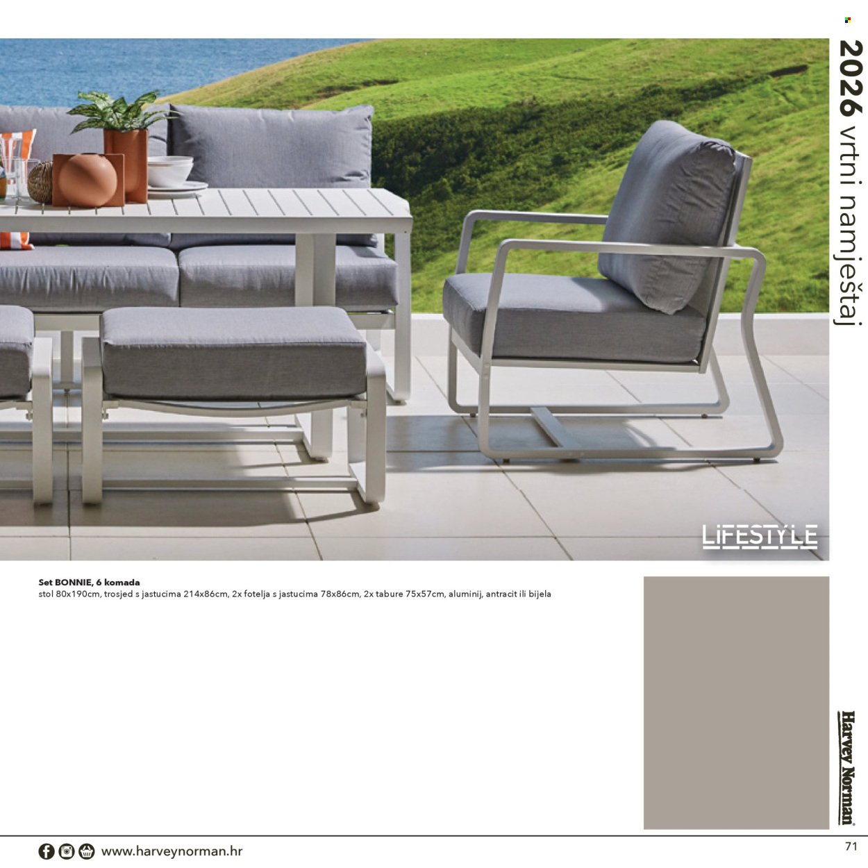 HARVEY NORMAN katalog - vrtni namještaj