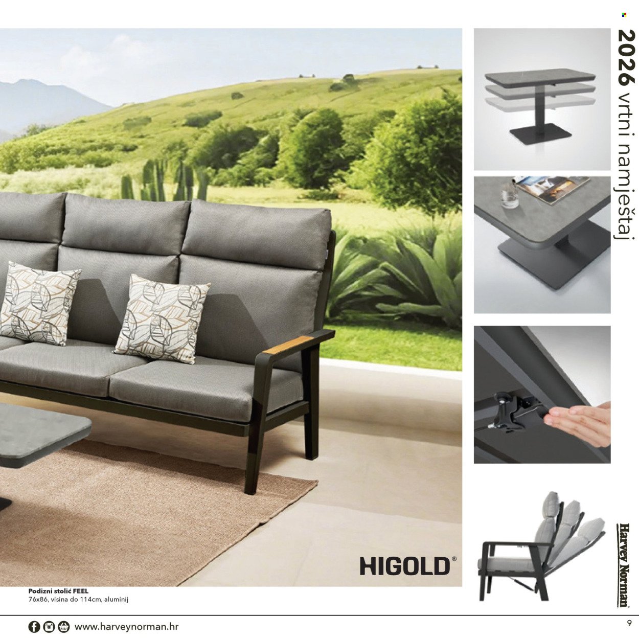 HARVEY NORMAN katalog - vrtni namještaj