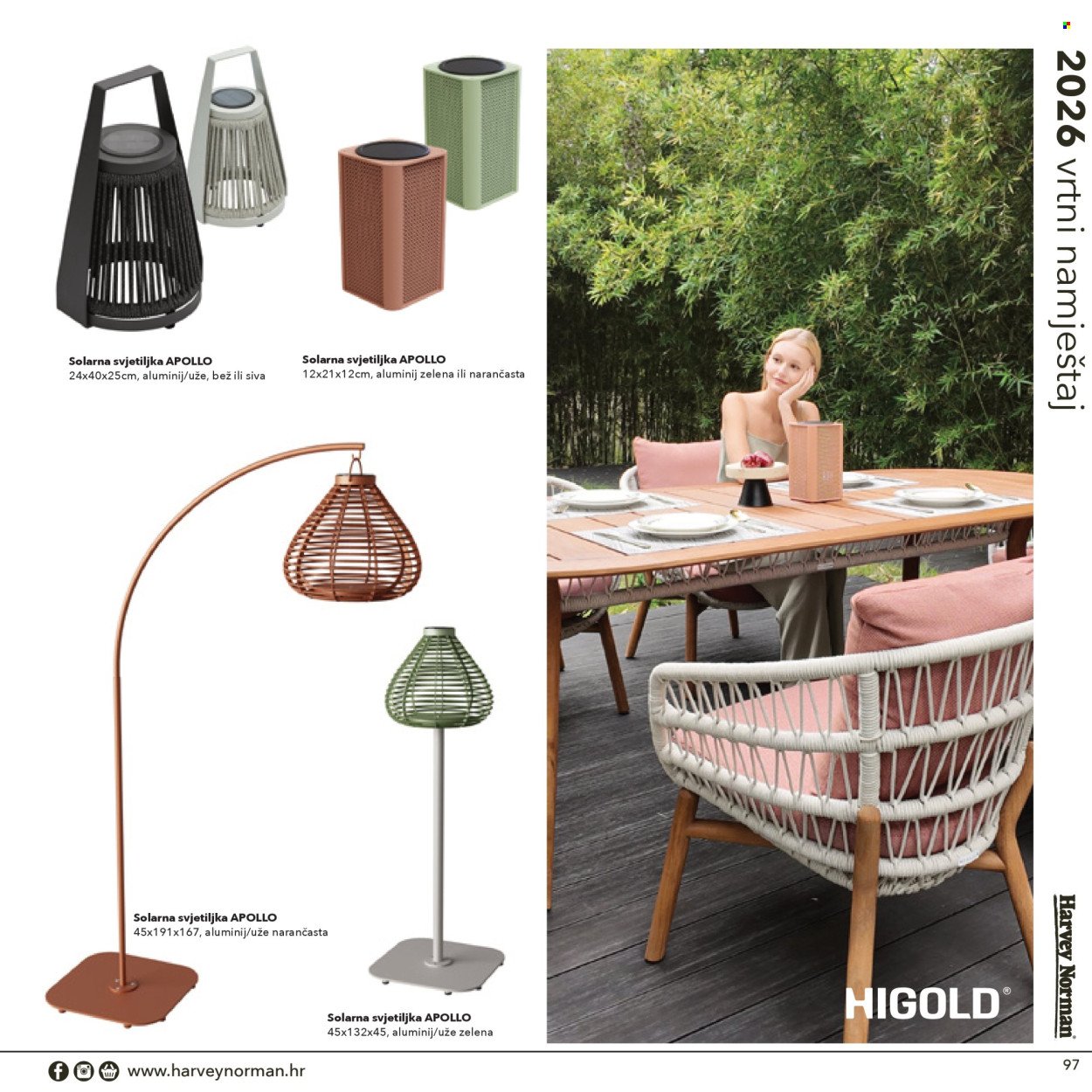 HARVEY NORMAN katalog - vrtni namještaj