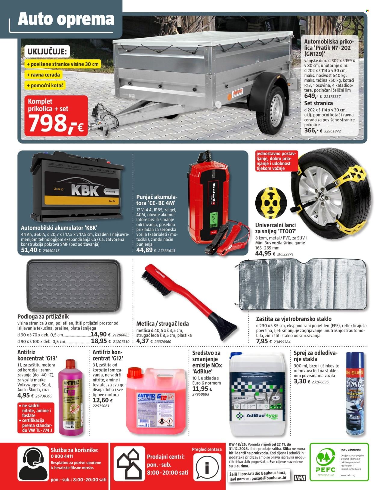 BAUHAUS katalog - Letak Prosinac 2025.