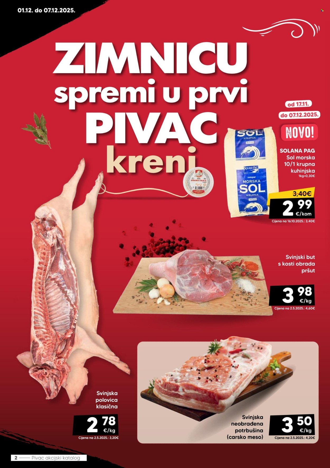 PIVAC katalog - Od ponedeljka 01.12.2025.