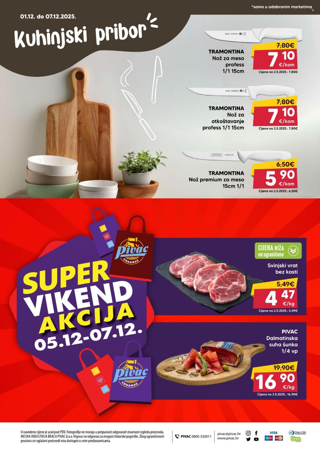 PIVAC katalog - Od ponedeljka 01.12.2025.