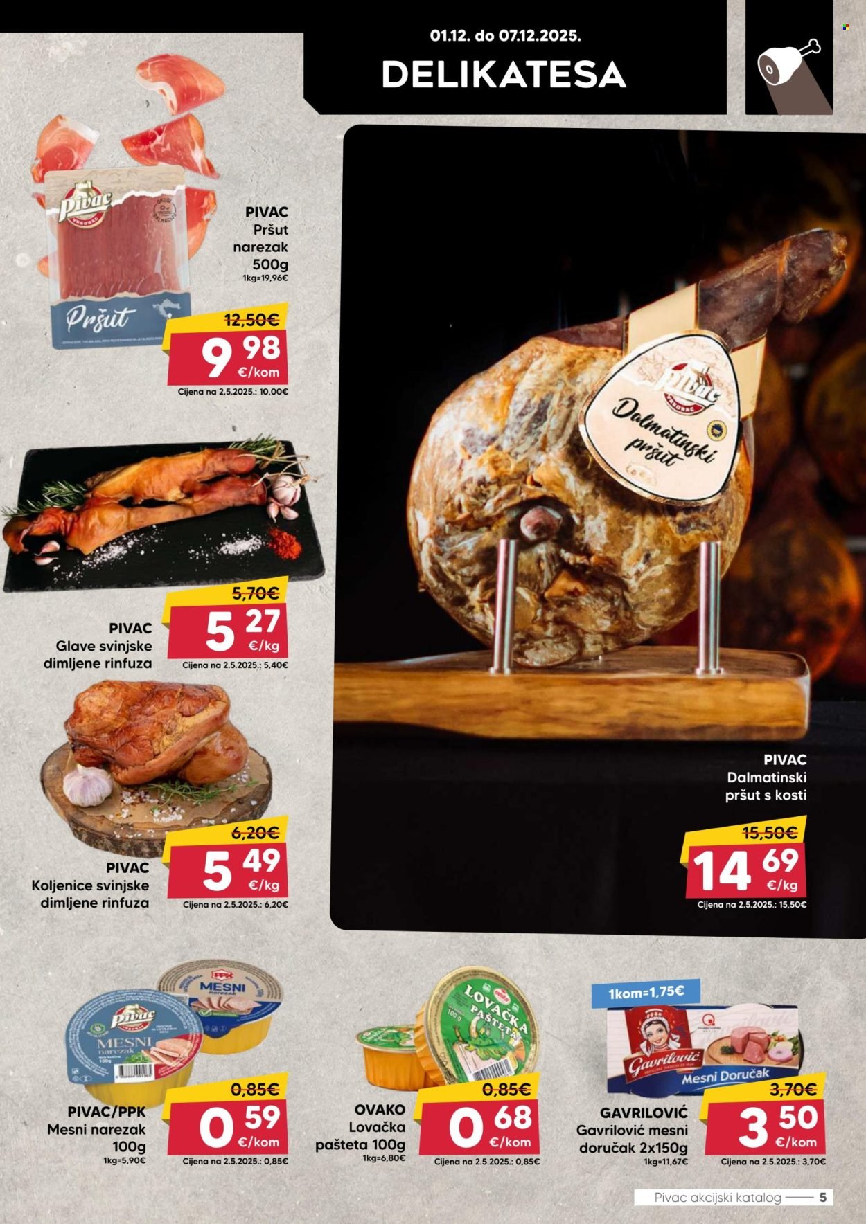 PIVAC katalog - Od ponedeljka 01.12.2025.