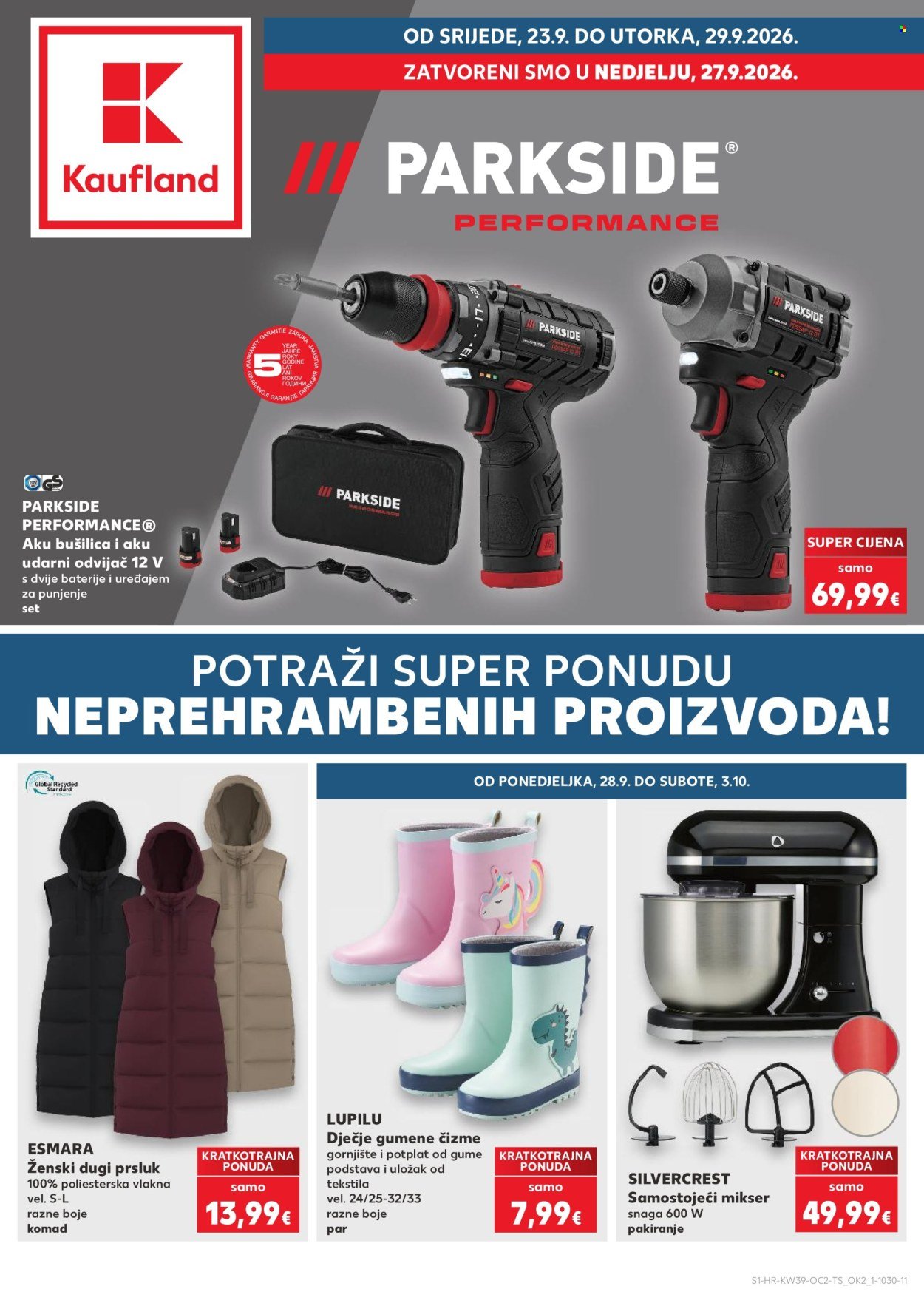 KAUFLAND katalog - Od srijede 23.09.2026.