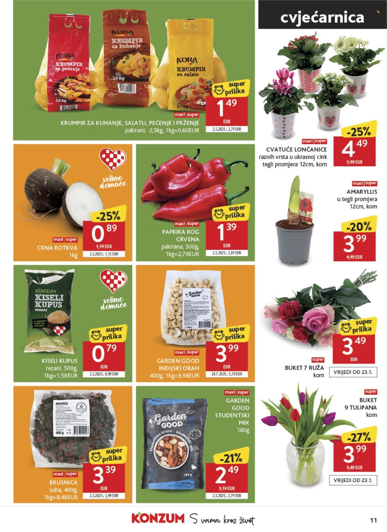 KONZUM katalog - Od srijede 21.01.2026.