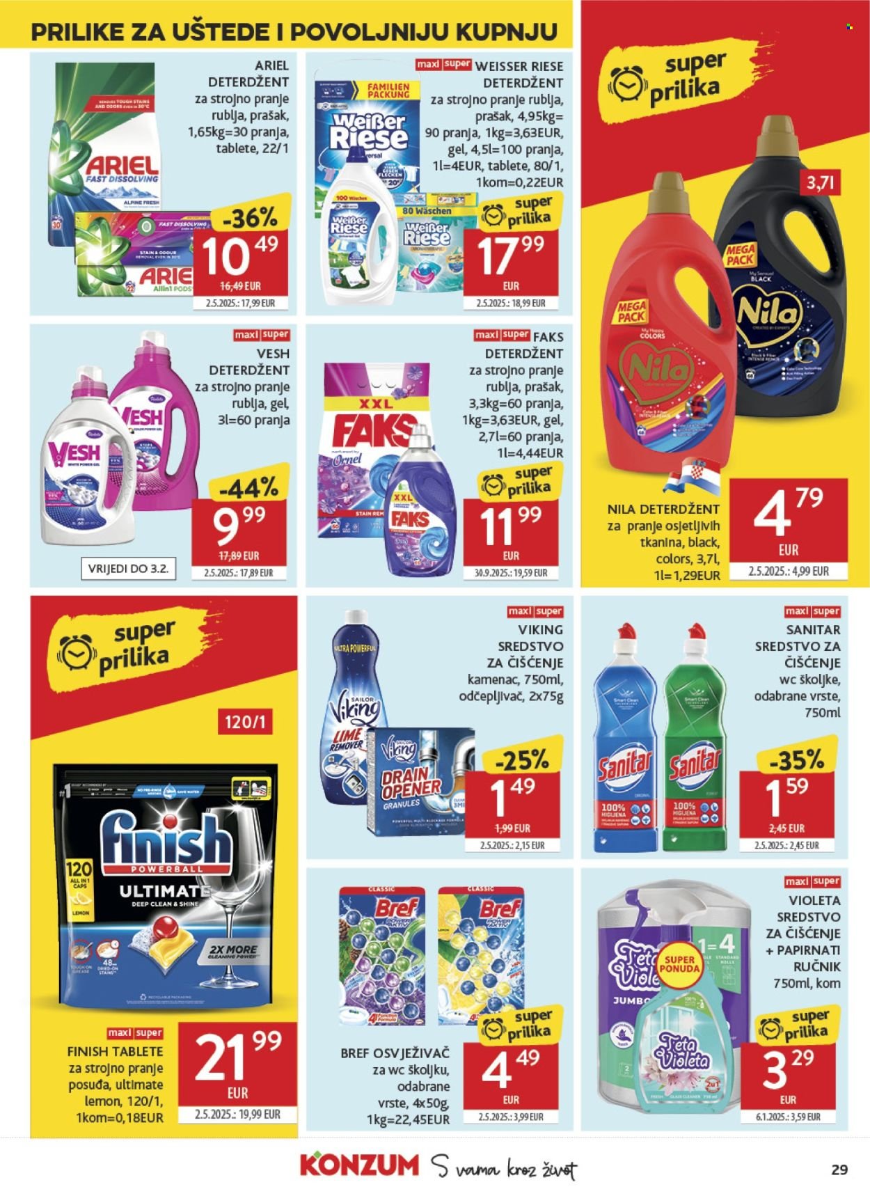 KONZUM katalog - Od srijede 21.01.2026.