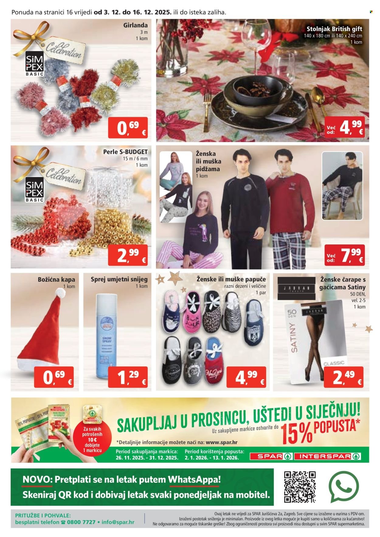 SPAR katalog - Od srijede 03.12.2025.