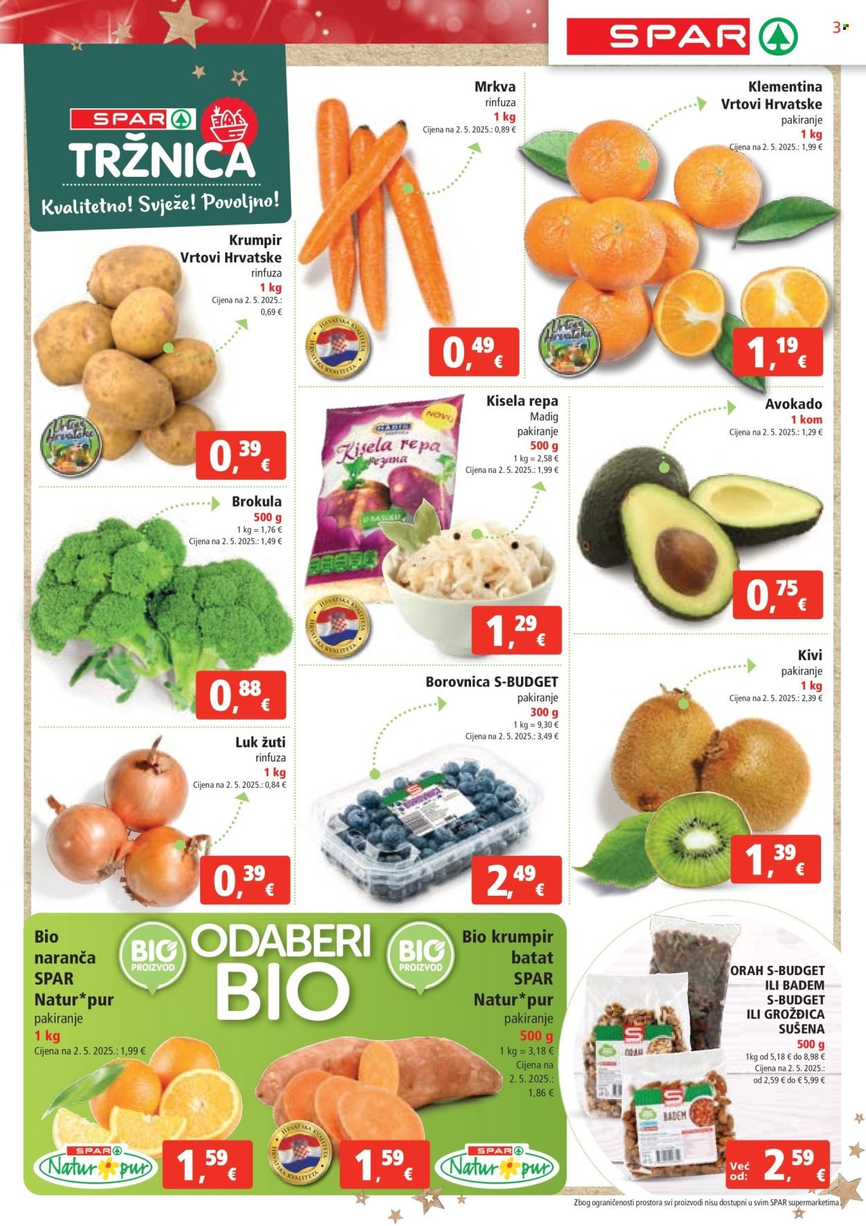 SPAR katalog - Od srijede 03.12.2025.